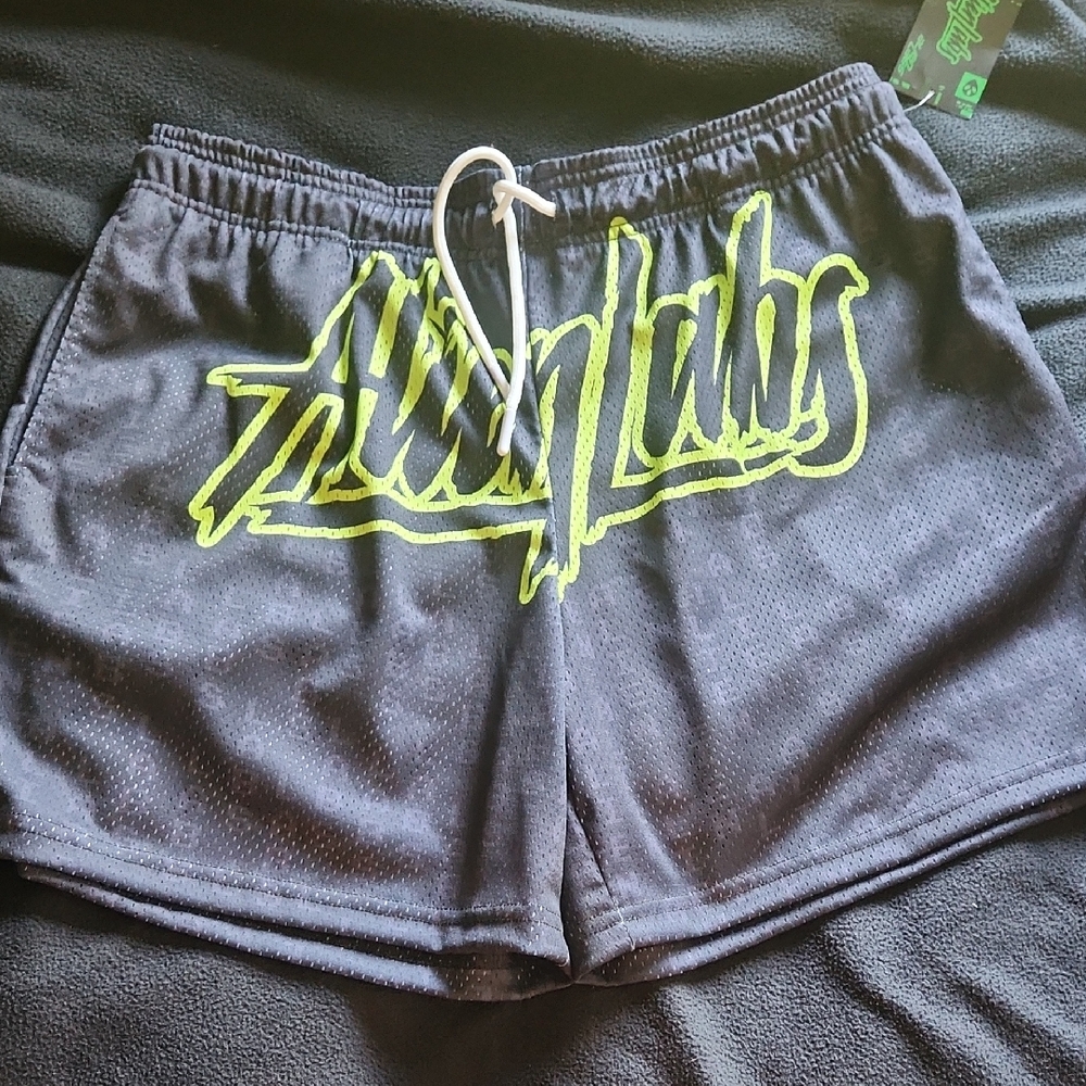 Alphalete Black Athletic Shorts with Elastic Waistband